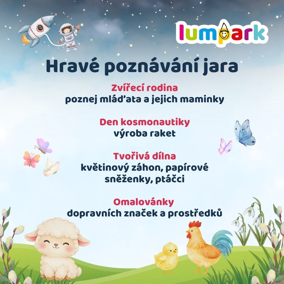 Duben v herně: Hravé poznávání jara!