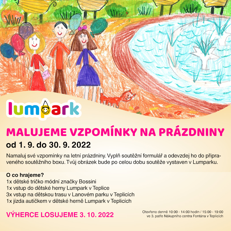 Soutěž Malujeme vzpomínky na prázdniny 