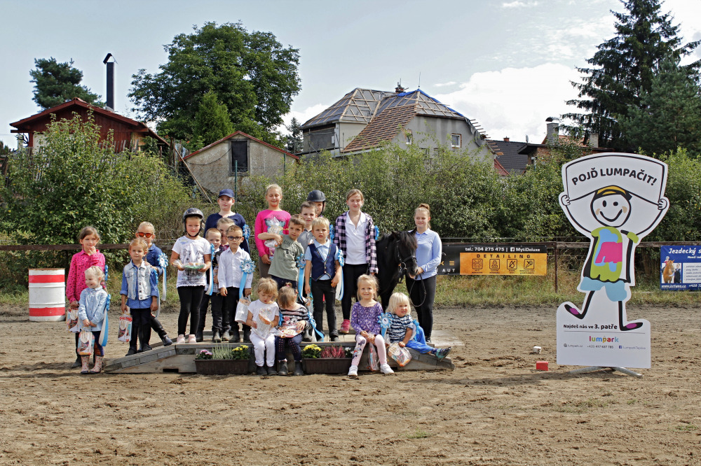 Lumpark podpořil jezdecký spolek Rtyně